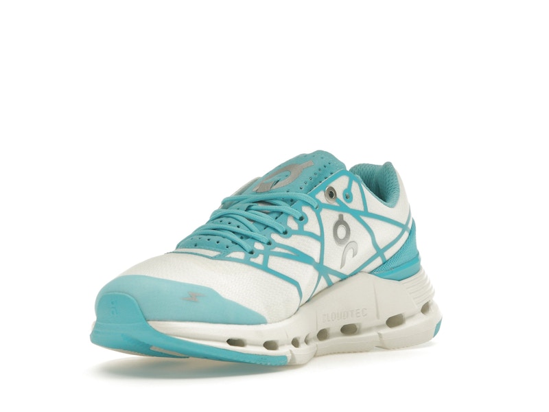 On Running Cloudnova Z5 White Cyan (Women's)