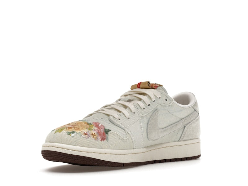 Jordan 1 Retro Low OG Football Grey Sail Light Chocolate