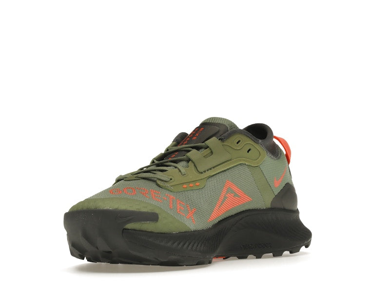Nike Pegasus Trail 3 Gore-Tex Oil Green Iron Grey Total Orange