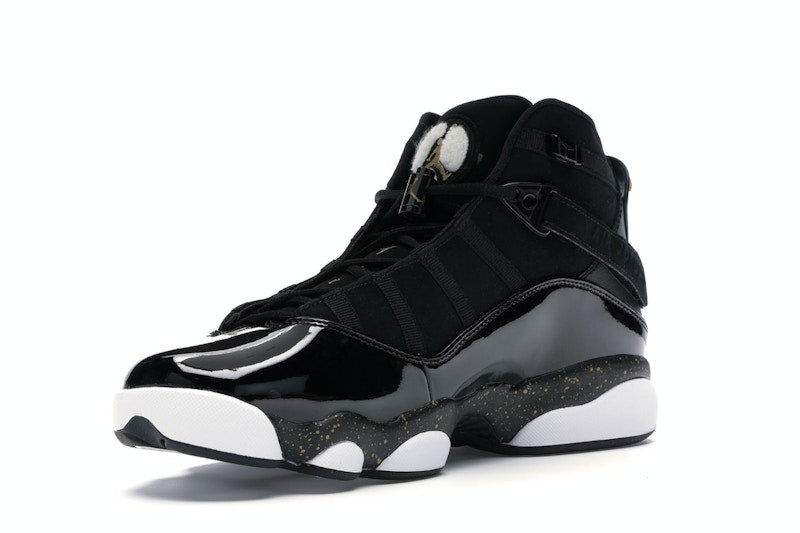Jordan 6 Rings Black Metallic Gold White