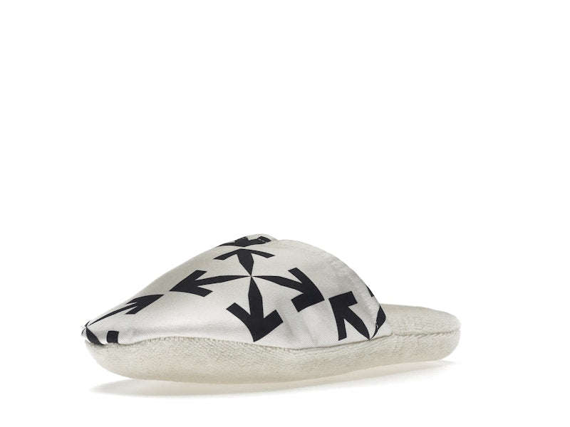 OFF-WHITE Arrow Pattern Slippers White/Black