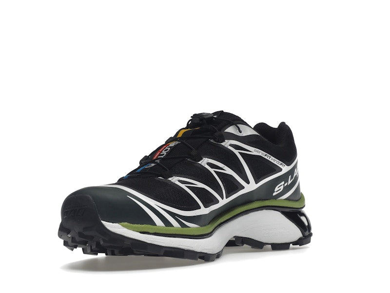 Salomon XT-6 Black Green Lime