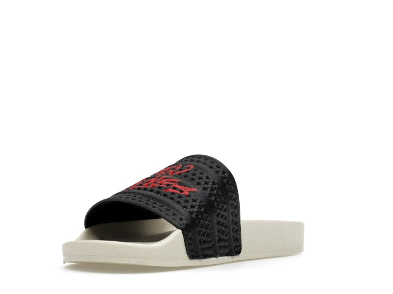adidas Adilette Slides 100 Thieves Black Red