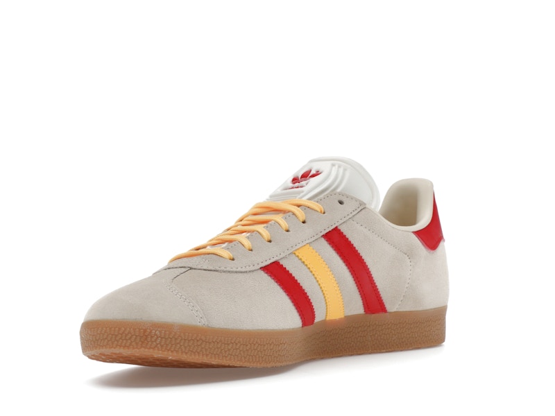 adidas Gazelle White Spark Scarlet (Women's)
