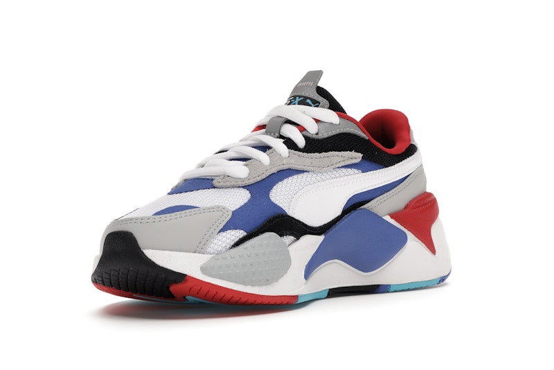 Puma RS-X 3 Puzzle White Blue Red (GS)