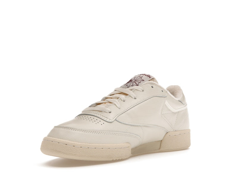 Reebok Club C 85 Chalk Alabaster Maroon