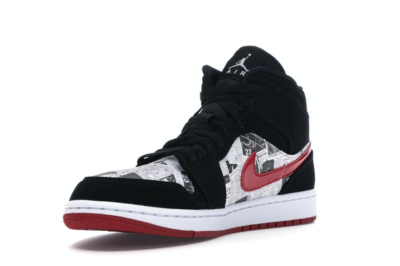 Jordan 1 Mid Newspaper Air Times