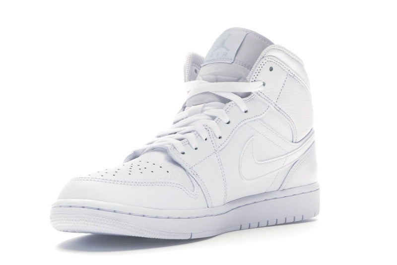 Jordan 1 Mid Triple White (2018)
