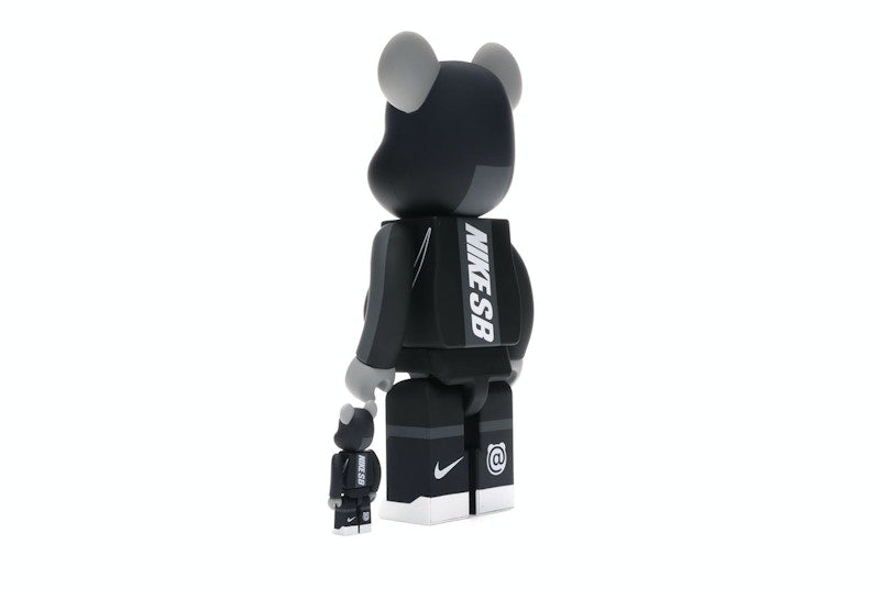 Bearbrick Nike SB 100% & 400% Set Black