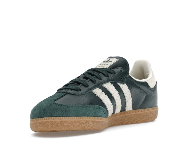 adidas Samba OG Shadow Green Cream White Gold Metallic