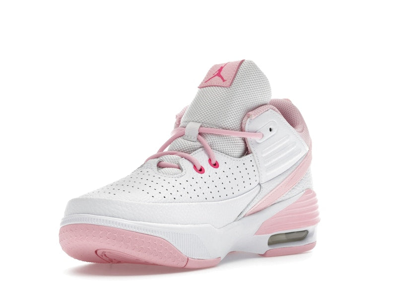 Jordan Max Aura 5 White Fierce Pink Medium Soft Pink (GS)