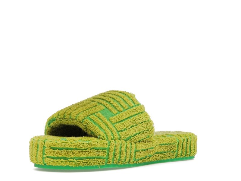 Bottega Veneta Resort Geometric Sandal Parakeet Kiwi