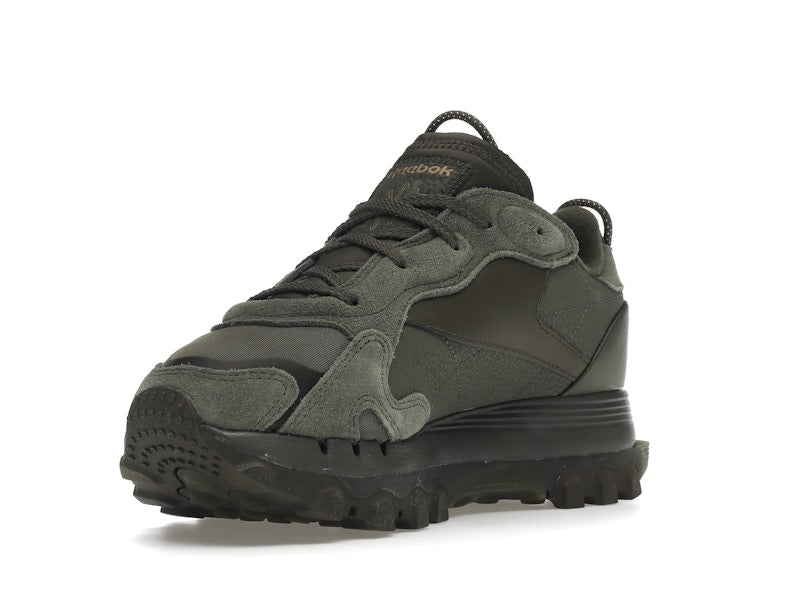 Reebok Classic Leather Cardi B Hunter Green (Women's)
