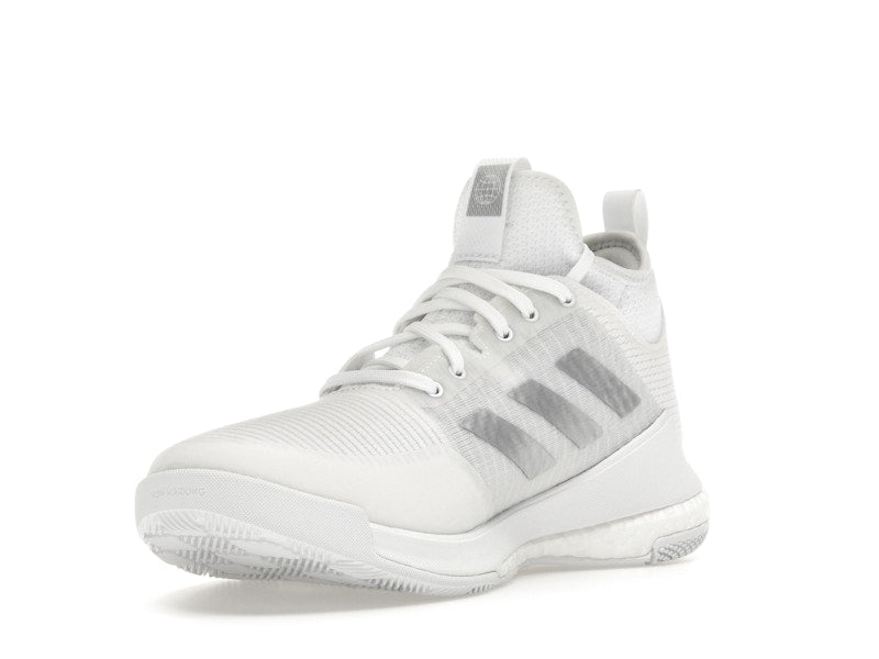 adidas Crazyflight Mid Cloud White Silver Metallic Grey (Women's)