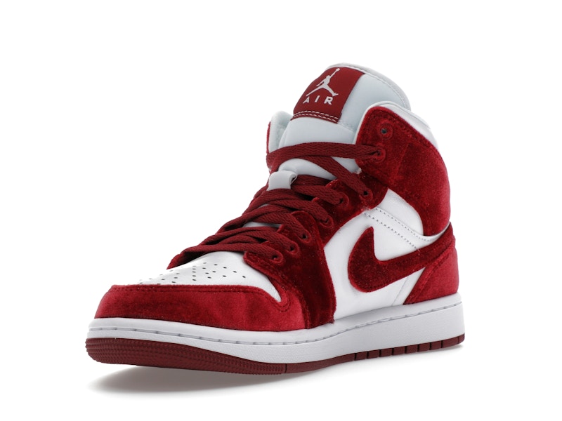 Jordan 1 Mid SE Red Velvet (Women's)