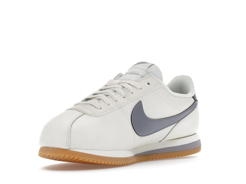 Nike Cortez Leather Sail Gum Yellow Cement Grey