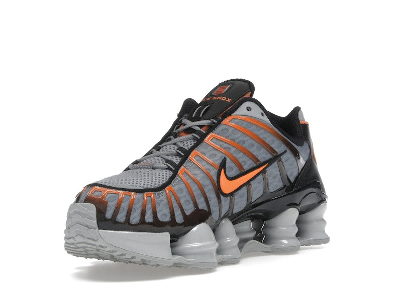 Nike Shox TL Light Smoke Grey Black Bright Mandarin