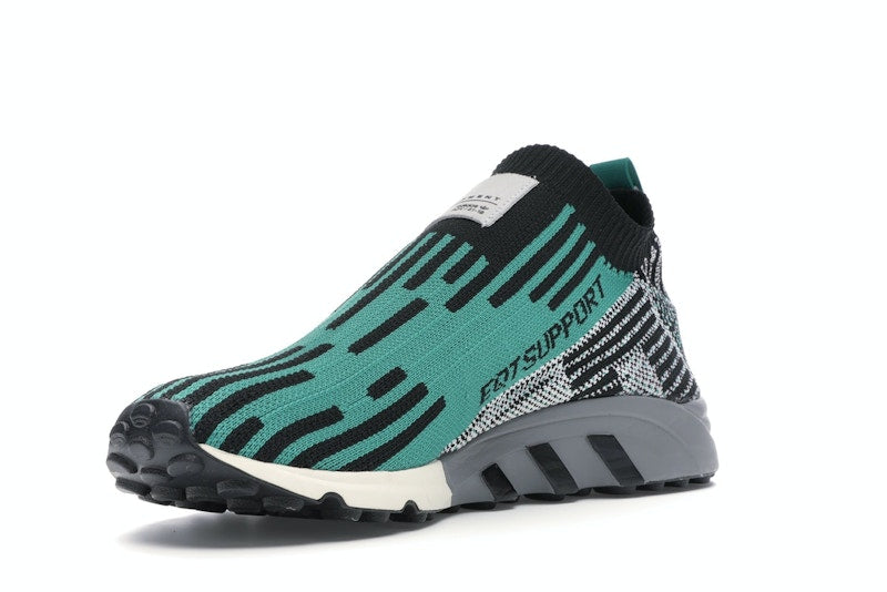 adidas EQT Support Sock Core Black Sub Green
