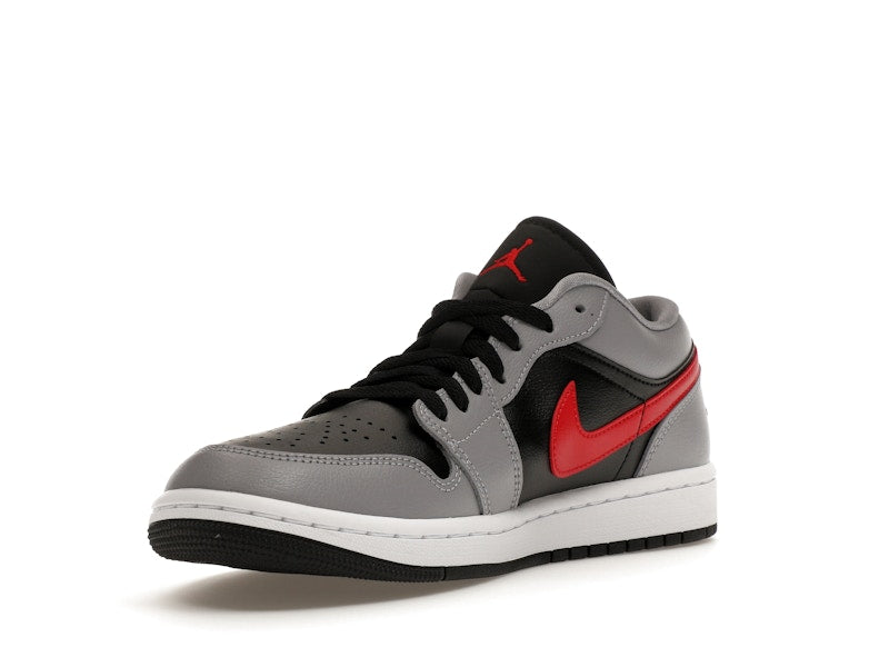 Jordan 1 Low Cement Grey Fire Red (Women's)