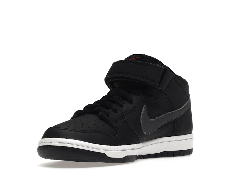 Nike SB Dunk Mid ISO Orange Label Black Dark Grey