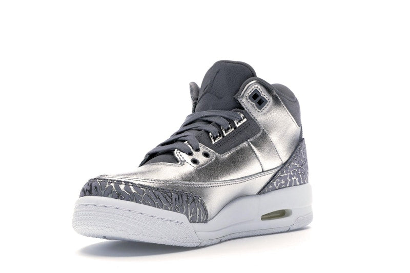 Jordan 3 Retro Premium Heiress Metallic Silver (GS)