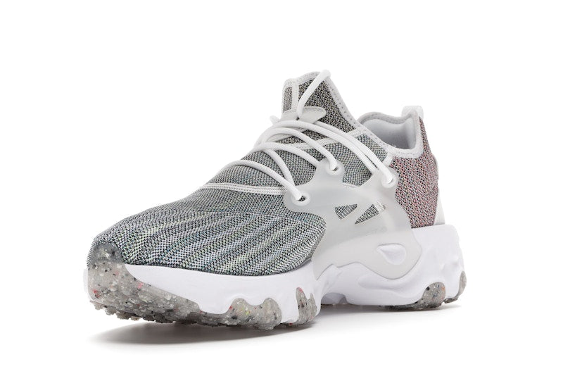 Nike React Presto Flyknit Multi White