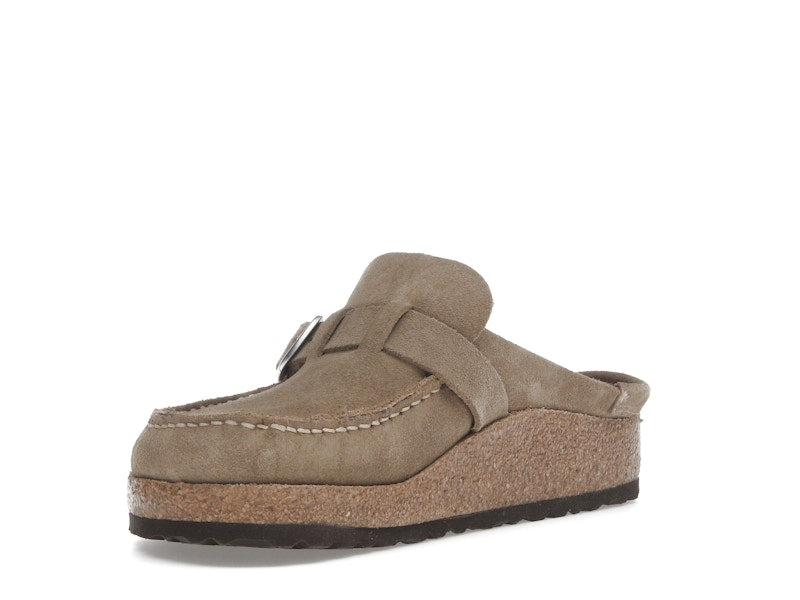 Birkenstock Buckley Suede Gray Taupe