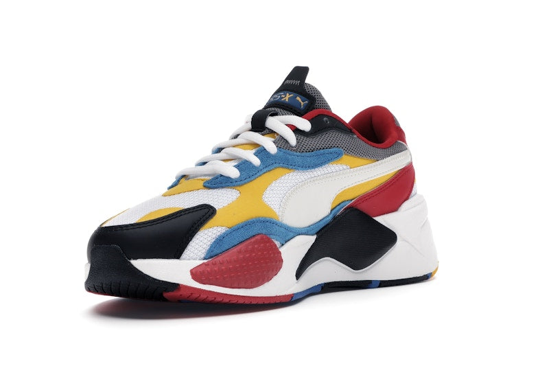Puma RS-X 3 Puzzle White Yellow Black (GS)