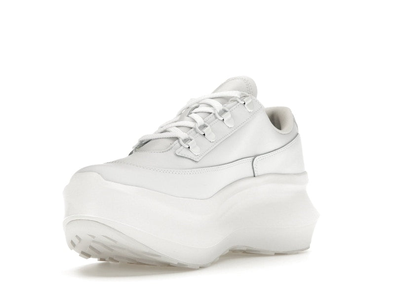Salomon SR811 Leather Platform Comme des Garcons White