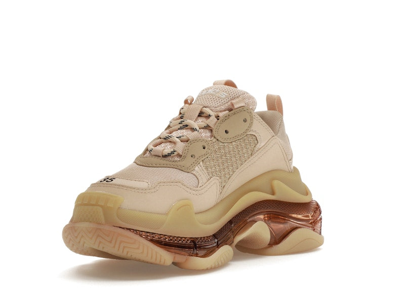 Balenciaga Triple S Clear Sole Beige (Women's)