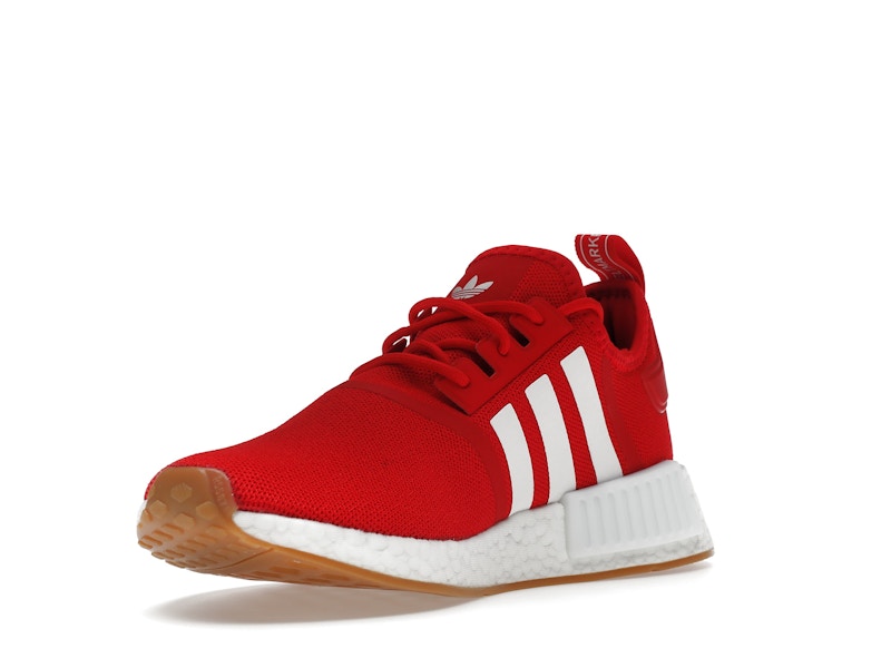 adidas NMD R1 Vivid Red White Gum