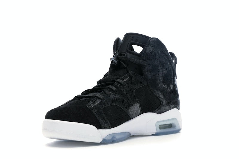 Jordan 6 Retro Heiress Black Suede (GS)