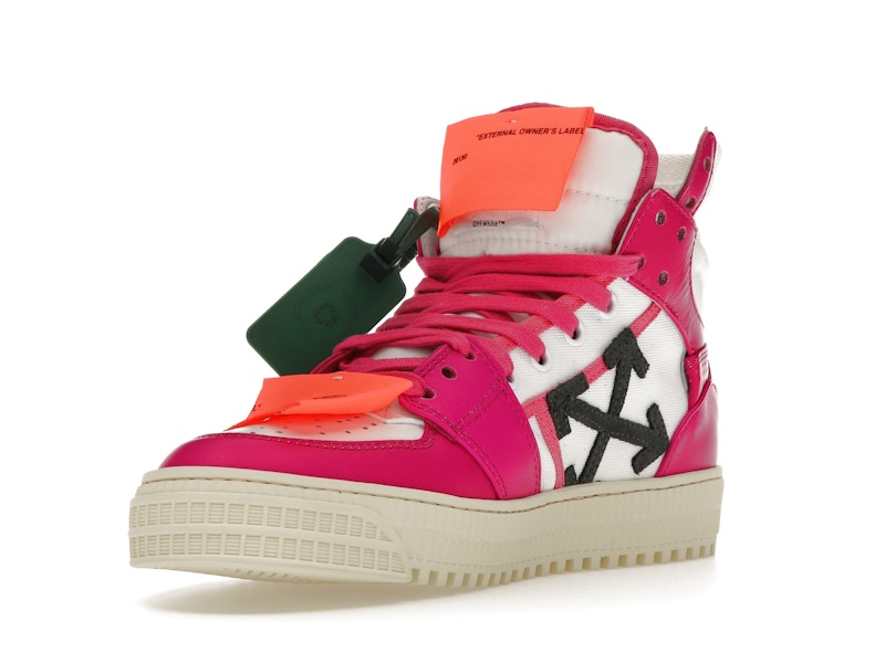 OFF-WHITE Off Court 3.0 Leather White Fuchsia (Women's)