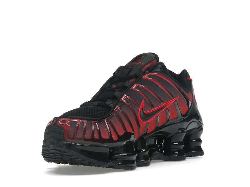 Nike Shox TL Black University Red Gradient