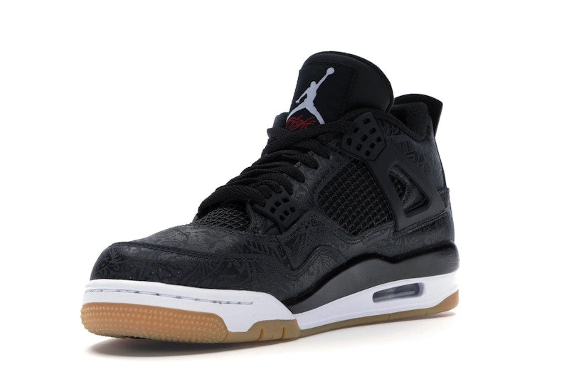 Jordan 4 Retro Laser Black Gum