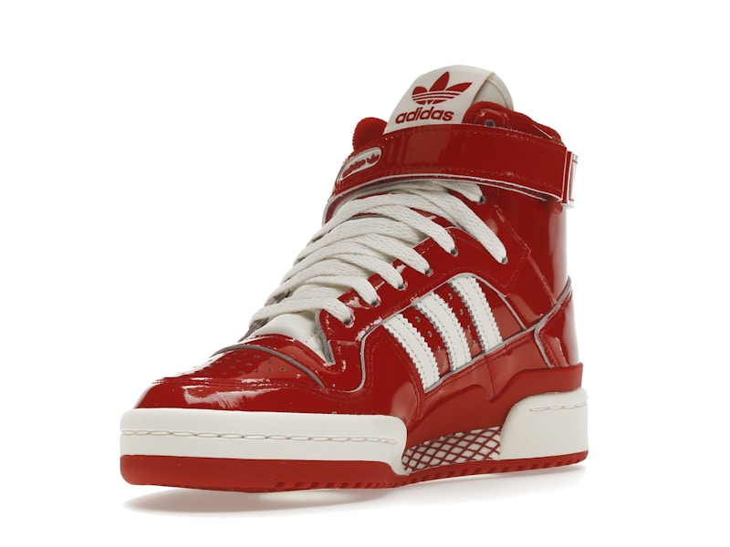adidas Forum 84 High Patent Red White