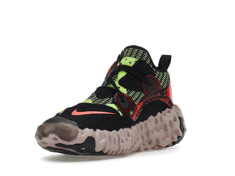 Nike ISPA Overreact Black Red Volt