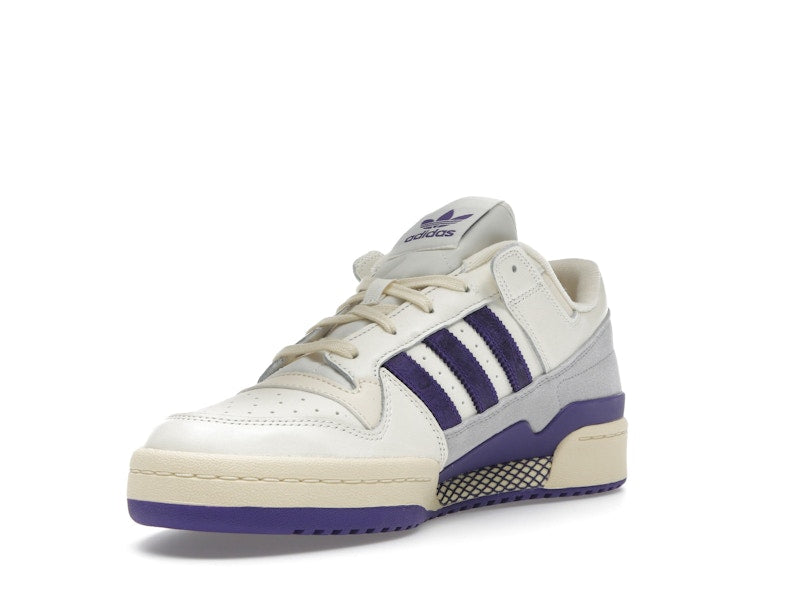 adidas Forum Low CL Cream White Collegiate Purple Warm Vanilla