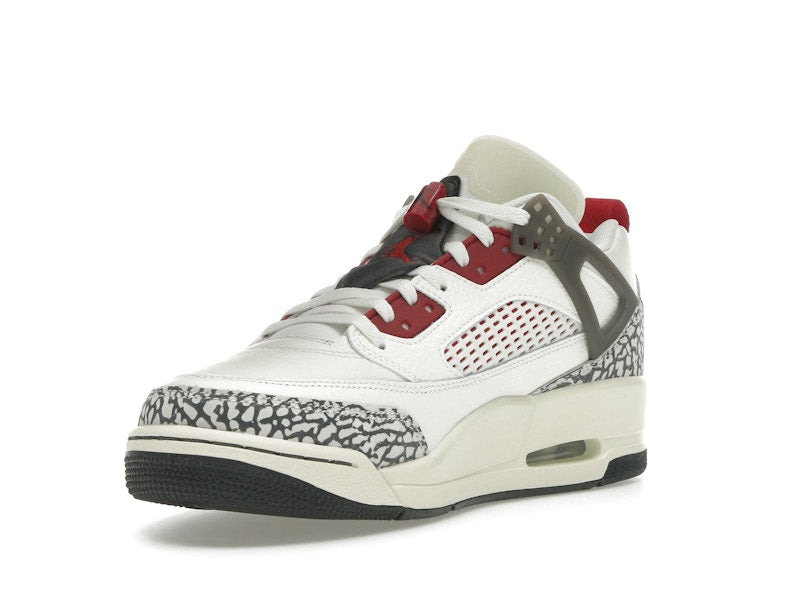 Jordan Spizike Low Sail Anthracite Coconut Milk Varsity Red