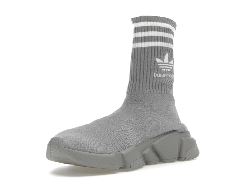 Balenciaga x adidas Speed Trainer Grey White