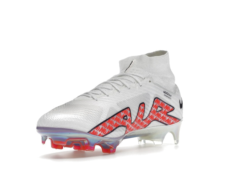 Nike Zoom Mercurial Superfly 9 Elite FG White Bright Crimson
