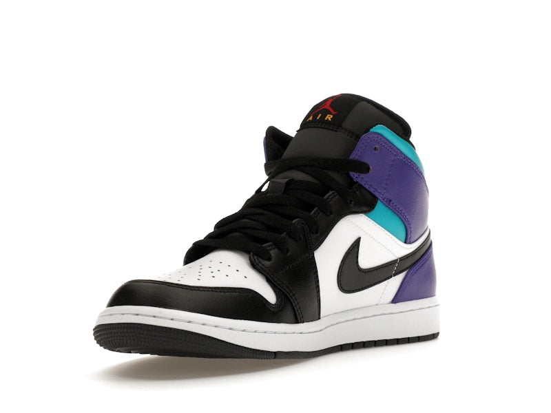 Jordan 1 Mid Court Purple Tropical Twist