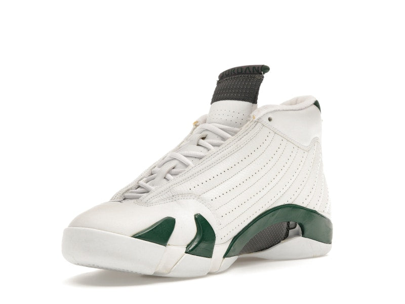 Jordan 14 Retro White Forest Green