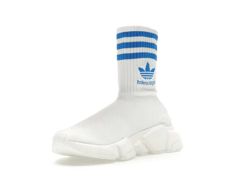 Balenciaga x adidas Speed Trainer White Blue (Women's)