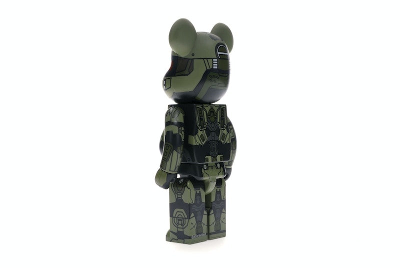 Bearbrick Halo Master Chief 400% Green