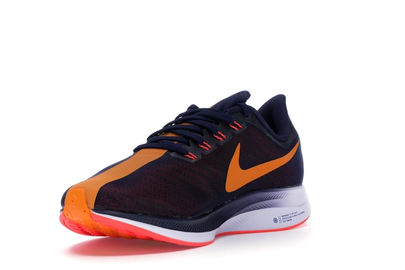 Nike Zoom Pegasus 35 Turbo Blackened Blue Orange Peel