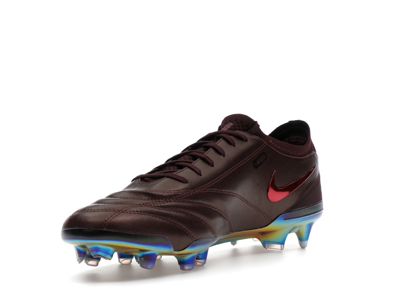 Nike Tiempo Legend 10 Elite Luxe FG Montebelluna Leather Port Wine