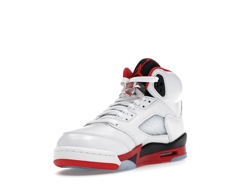 Jordan 5 Retro Fire Red Black Tongue (2025) (GS)