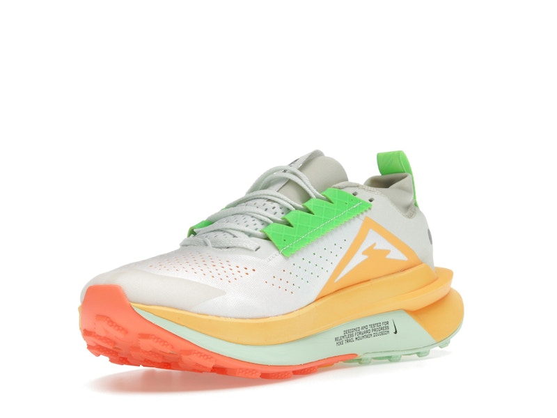 Nike ZoomX Zegama 2 Summit White Laser Orange Total Orange Black