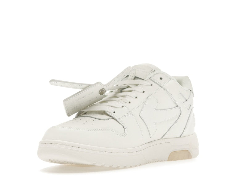 OFF-WHITE Out Of Office OOO Low Tops Triple White